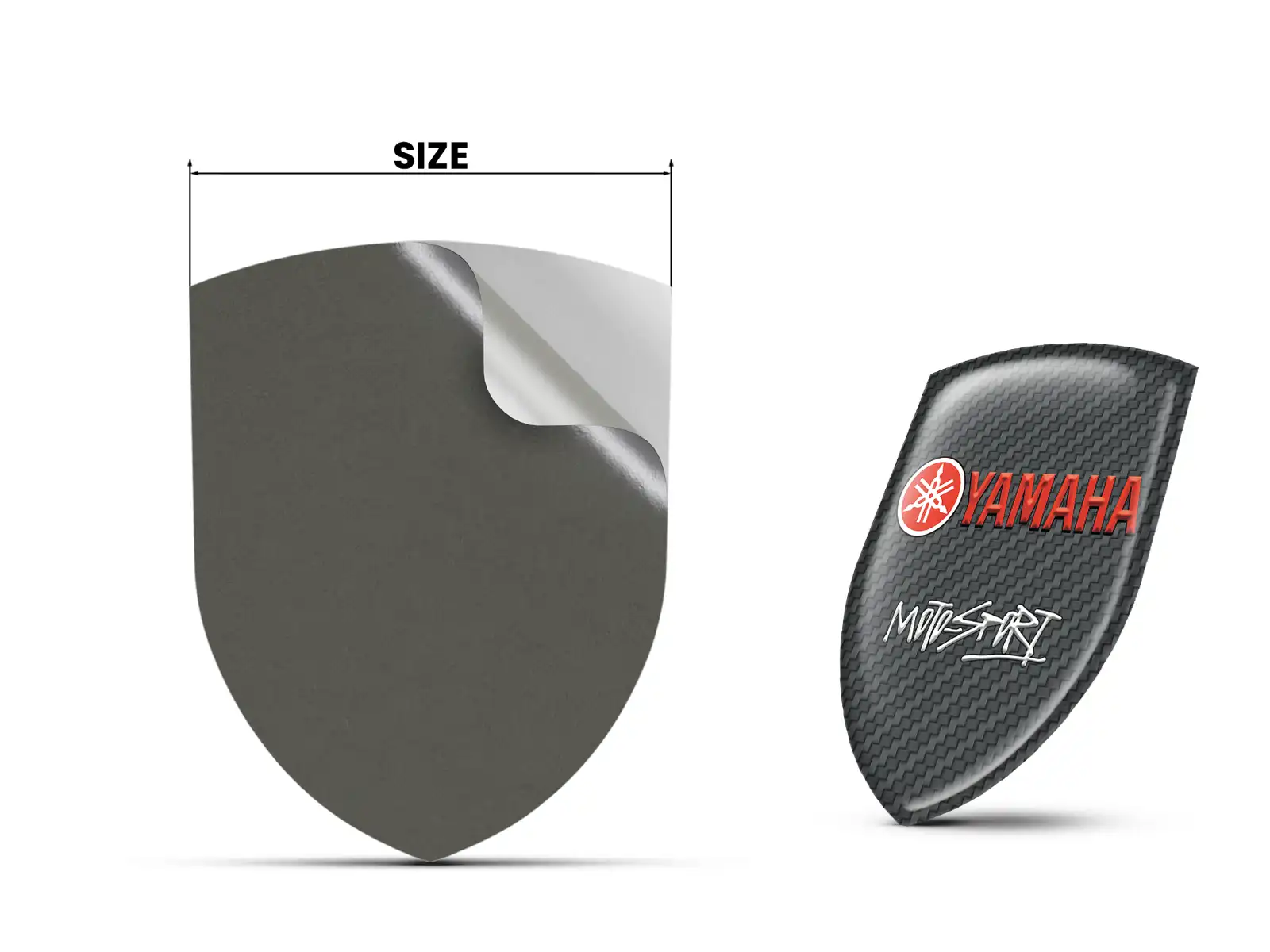 Yamaha Stickers Vitre Arrière Max Pro Résistant Élégant